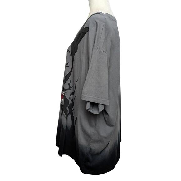 Disney Snow White and Evil Queen with Red Apple Ombre Graphic Tee 4XL NWOT - Picture 4 of 8